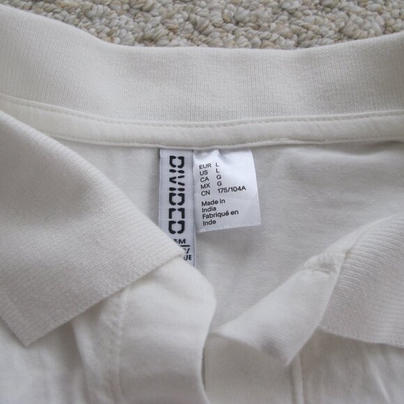 NEW Divided by H&M Crop Polo Top - Picture 8 of 8